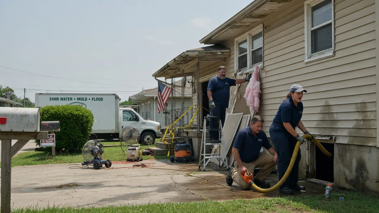 Water Damage Repair in Basco, IL near me